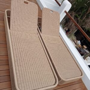 Nirvana Sunbed Metal Synthetic