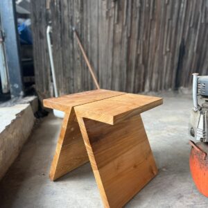 Stool Full Teakwood - Modern