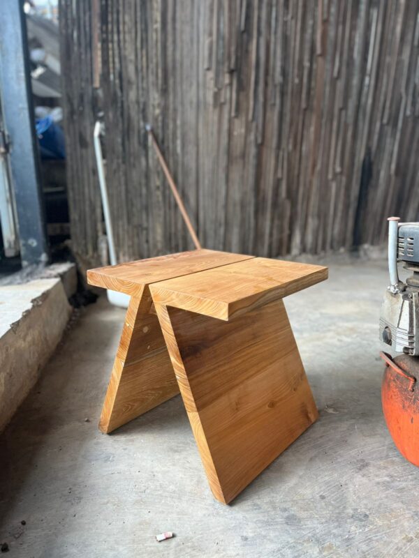 Stool Full Teakwood - Modern