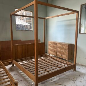 Linear Canopy Bed Frame