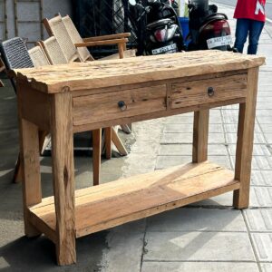 Console Table Drawer - Reclaimed Wood