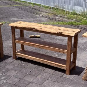 Console 3 Racks - Reclaimed Wood